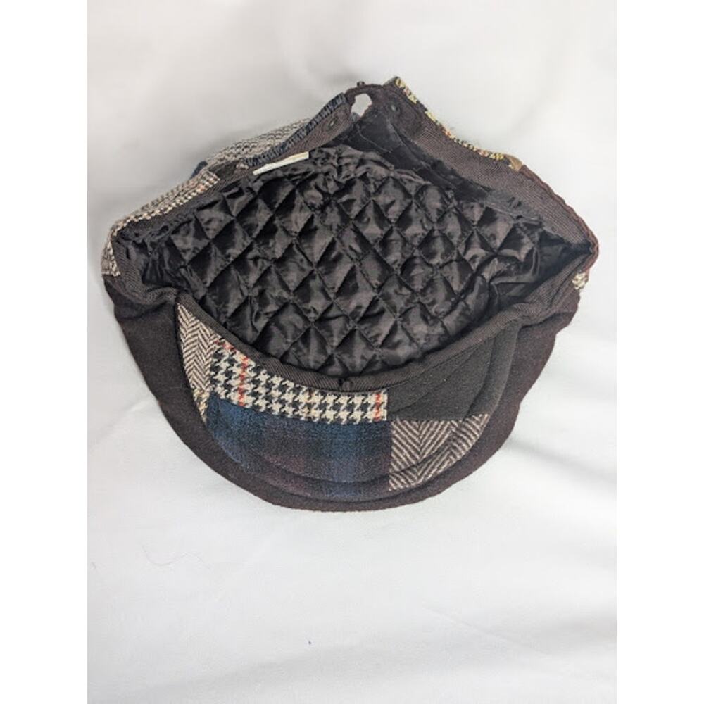 Men's Stylish Multi-Colored Patchwork Ivy Cap Os … - image 6